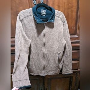 Prana Men's Barclay Sweater size large zip up